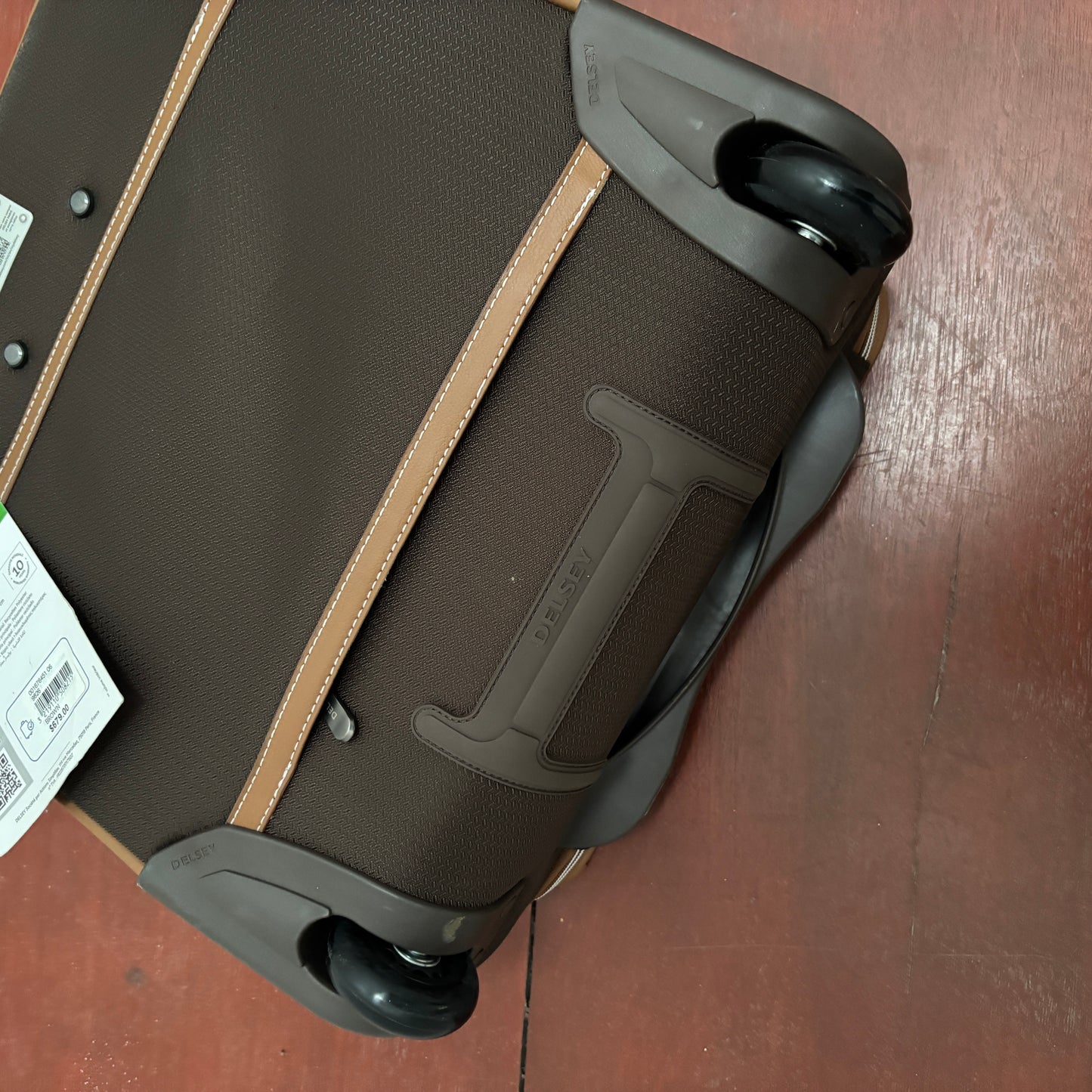 DELSEY CHATELET AIR 2.0 UNDER-SEAT BAG BROWN