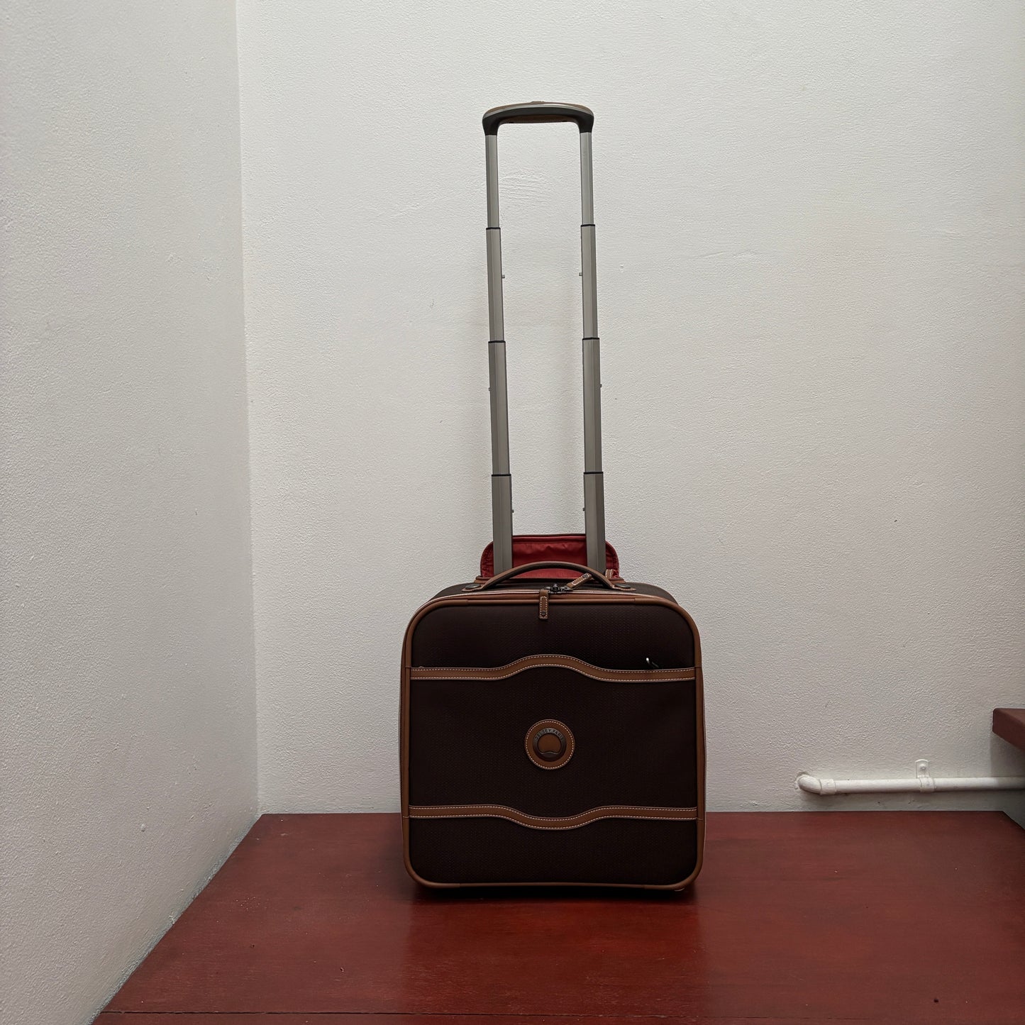 DELSEY CHATELET AIR 2.0 UNDER-SEAT BAG BROWN