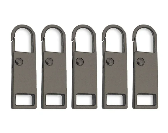 CLIP ON METAL ZIP PULLERS