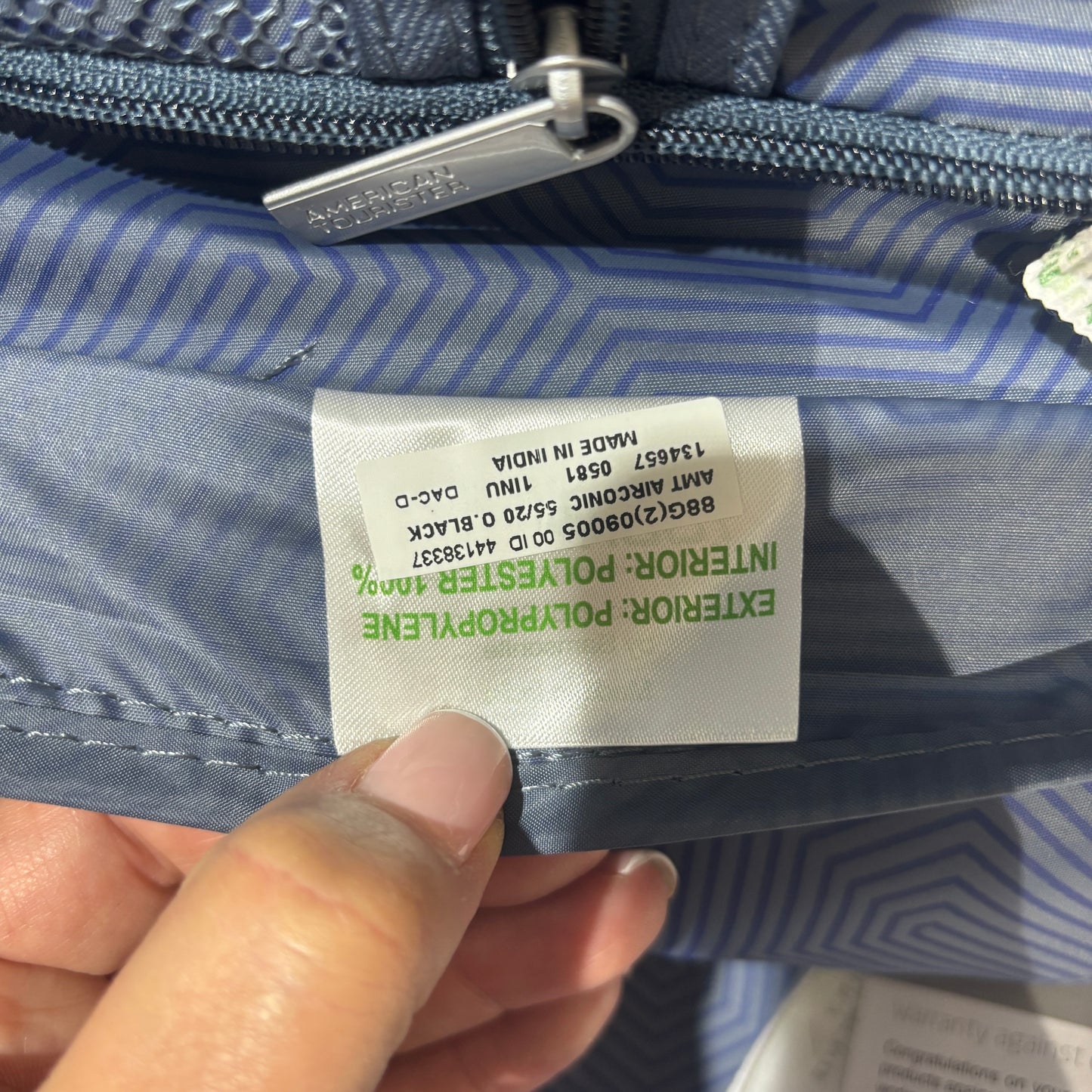 AMERICAN TOURISTER AIRCONIC FRONT OPENING 55CM SPARE PARTS KIT BLACK