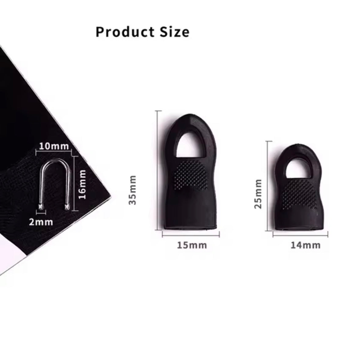 REPLACEMENT ZIPPER PULLERS