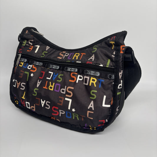 Genuine LeSportSac Crossbody Bag Multi Coloured Le Sport Sac Print