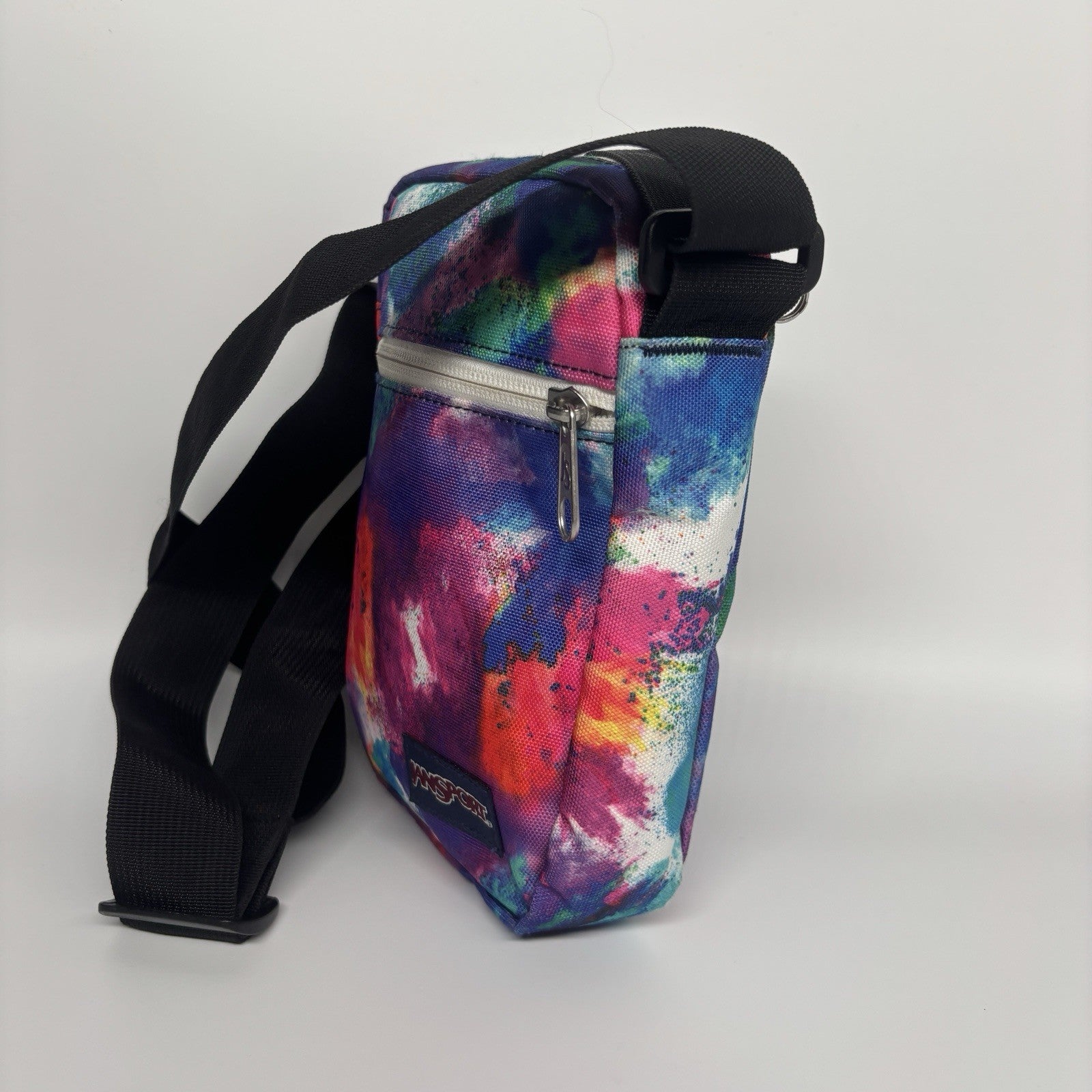 Genuine JanSport Crossbody Bag Multi Colour Print