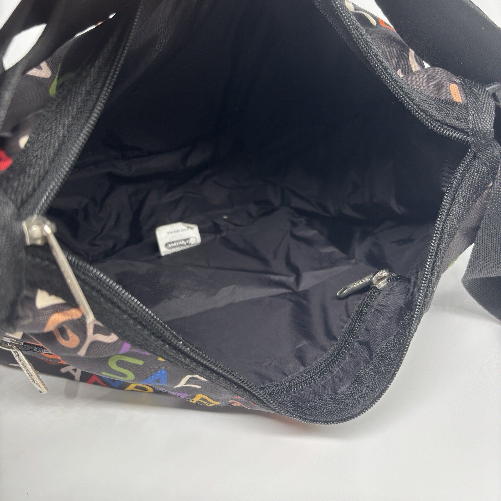 Genuine LeSportSac Crossbody Bag Multi Coloured Le Sport Sac Print