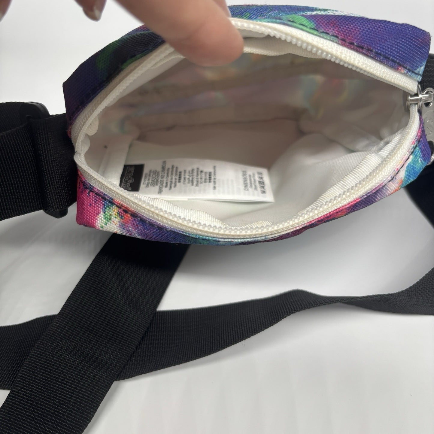 Genuine JanSport Crossbody Bag Multi Colour Print