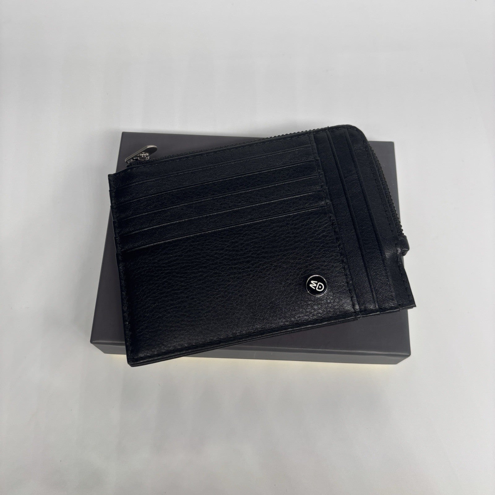 Genuine Mandarina Duck RFID Leather Wallet Downtown Black