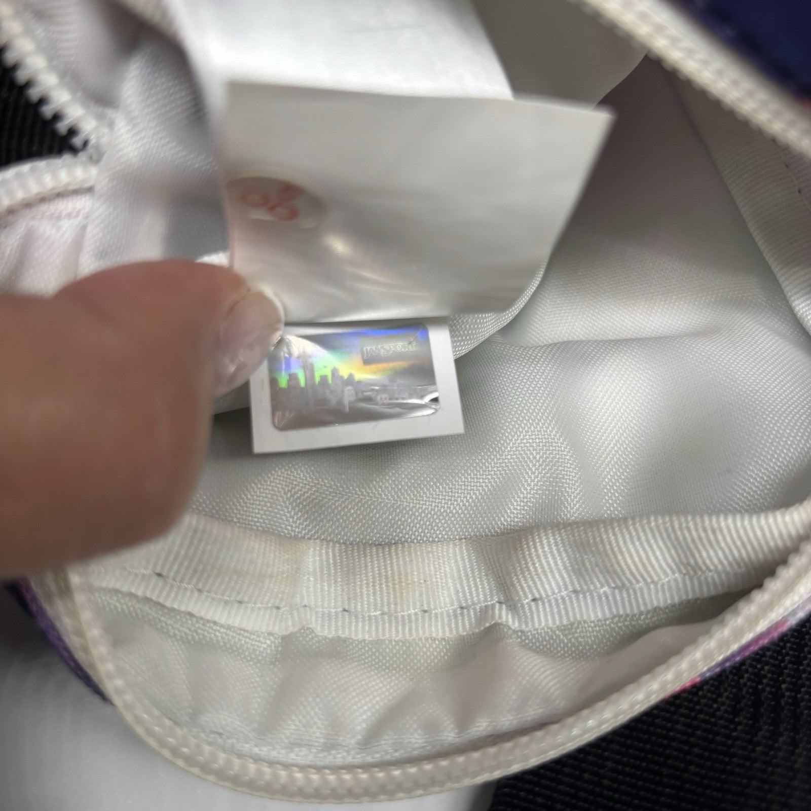 Genuine JanSport Crossbody Bag Multi Colour Print