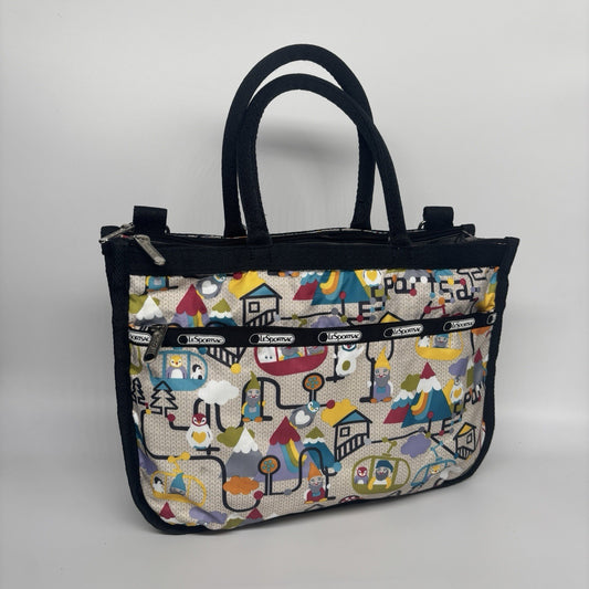 LESPORTSAC Multicolour Handbag Knomes Penguins