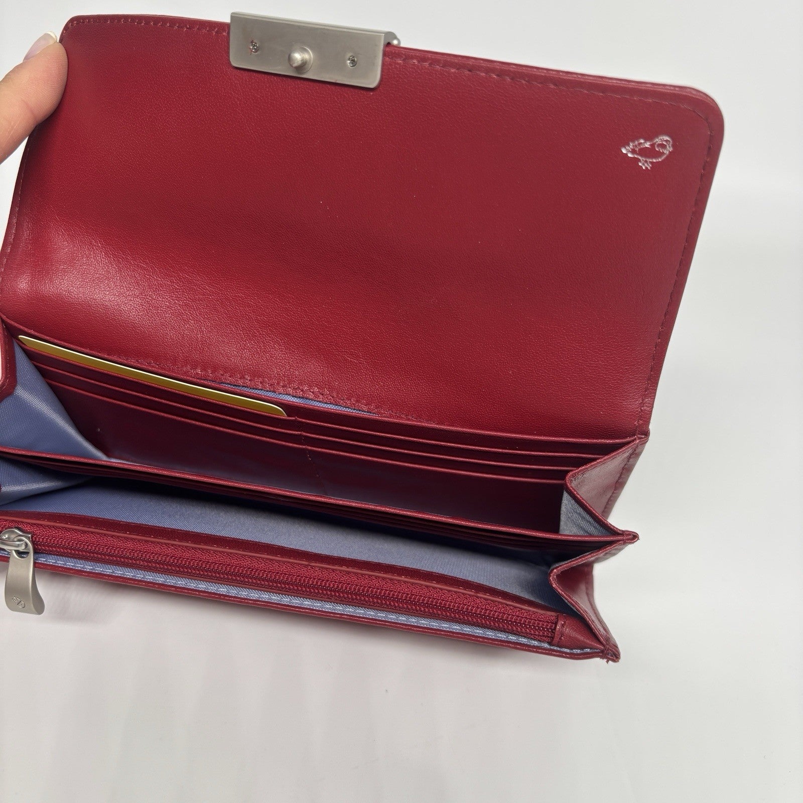 Genuine New Mandarina Duck Leather Hera 3.0 Wallet