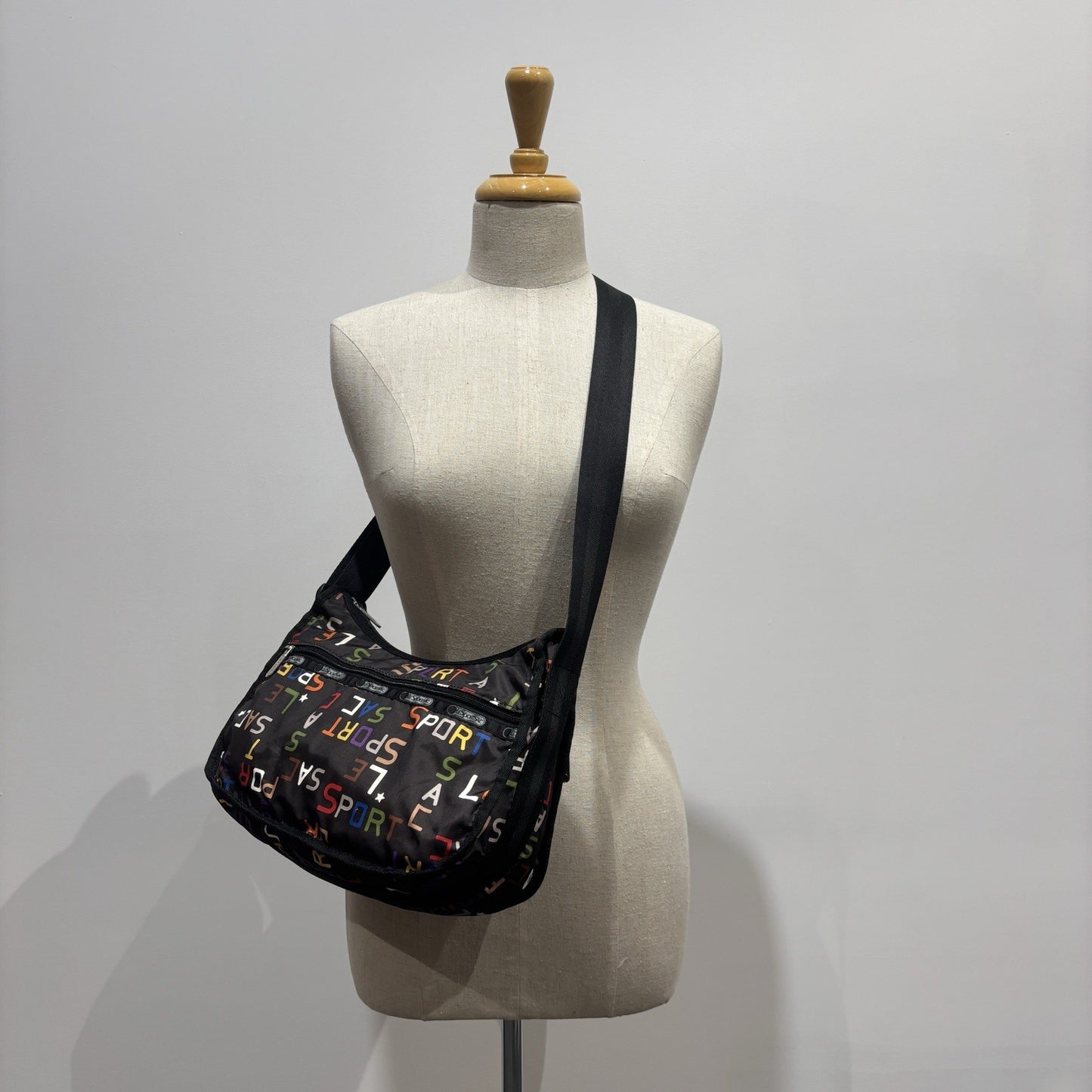 Genuine LeSportSac Crossbody Bag Multi Coloured Le Sport Sac Print