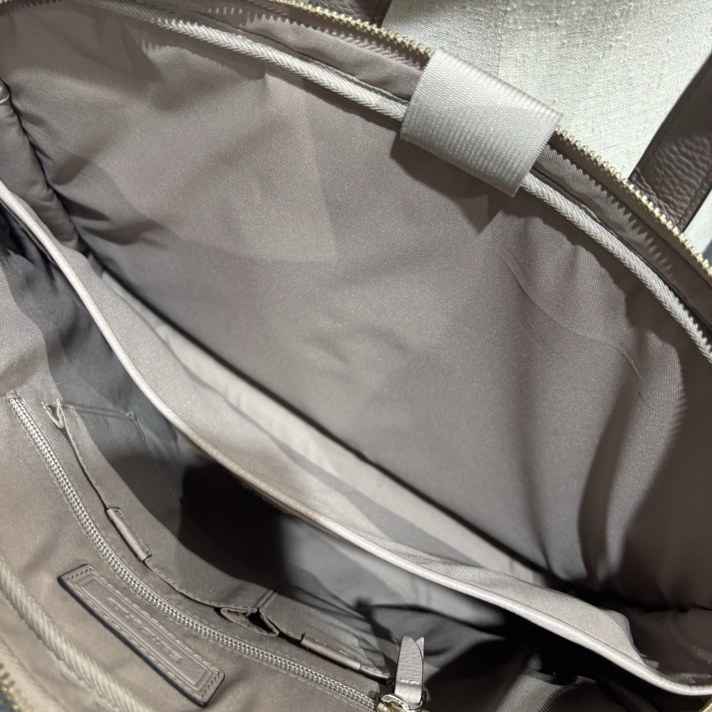 Samsonite Leather Highline Bailhandle Laptop Briefcase