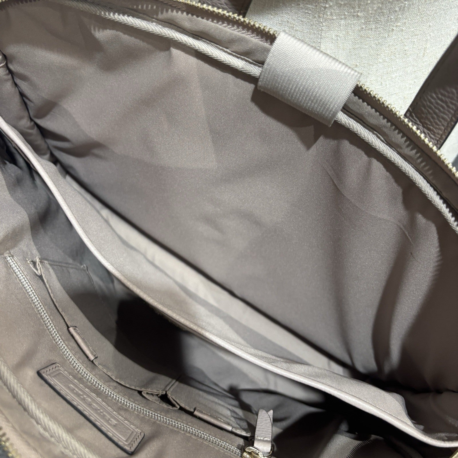 Samsonite Leather Highline Bailhandle Laptop Briefcase