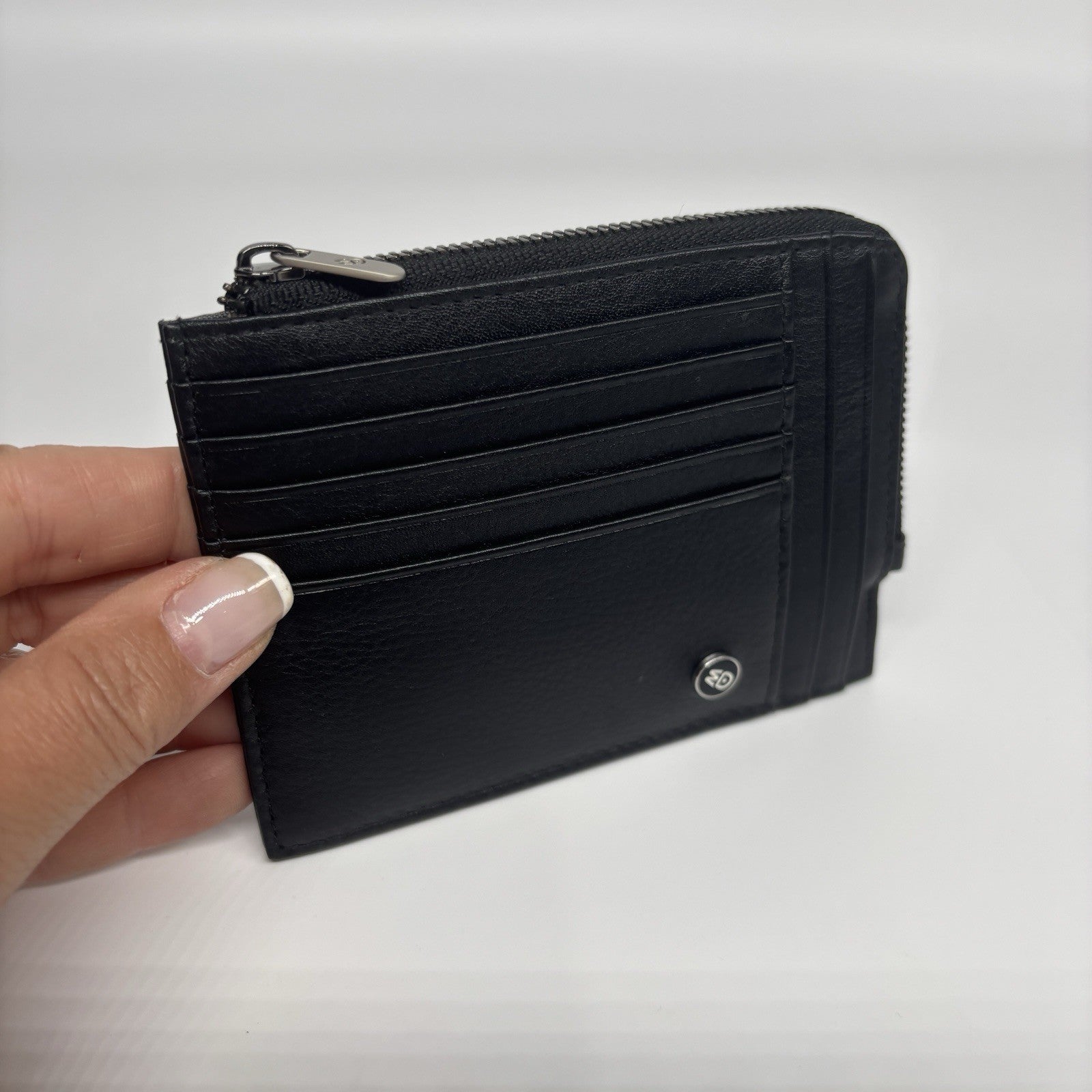 Genuine Mandarina Duck RFID Leather Wallet Downtown Black