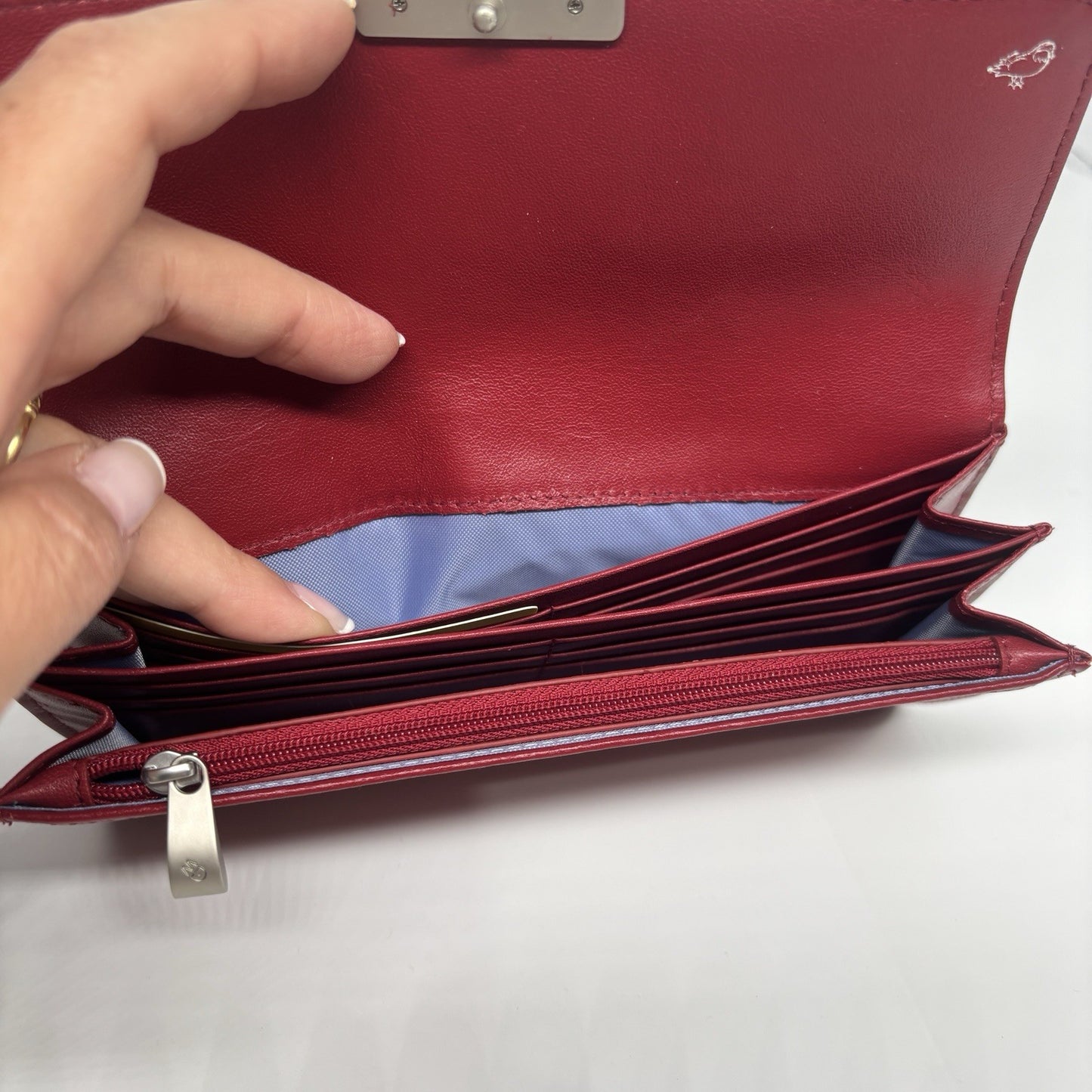 Genuine New Mandarina Duck Leather Hera 3.0 Wallet