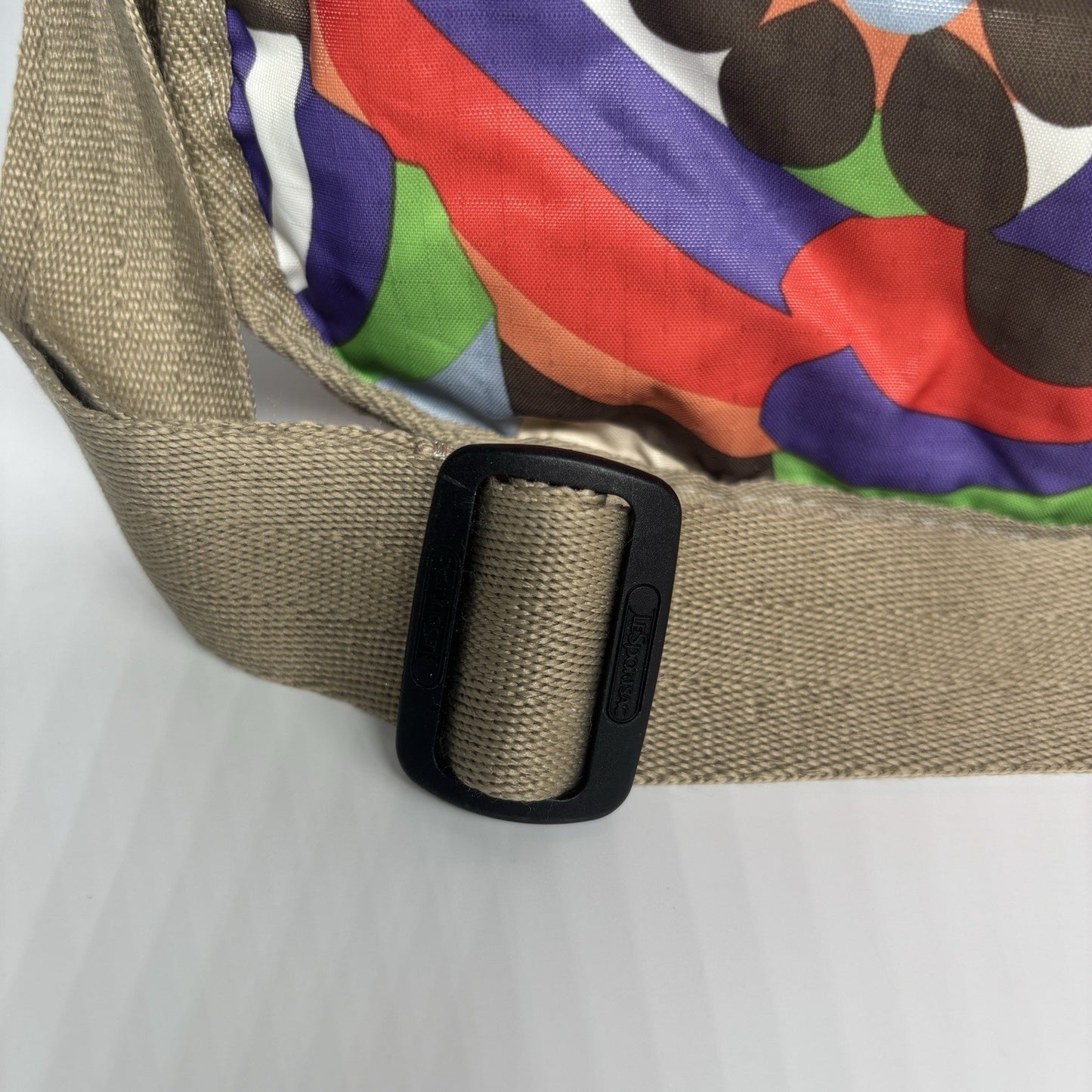 Genuine LeSportSac Crossbody Bag Multi Coloured Retro Print