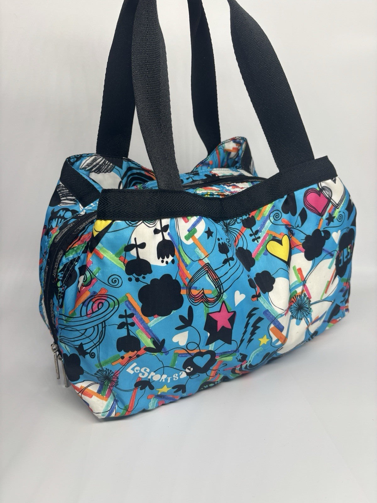 LESPORTSAC Blue Multicolour Handbag