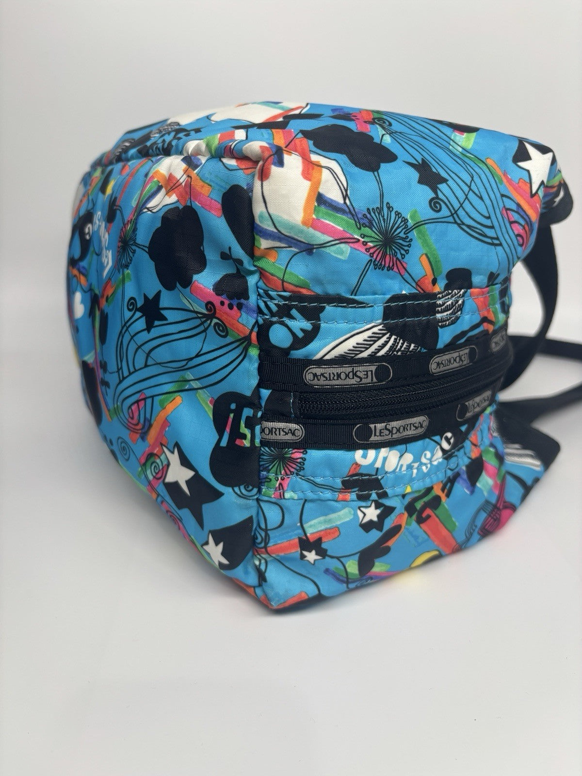 LESPORTSAC Blue Multicolour Handbag