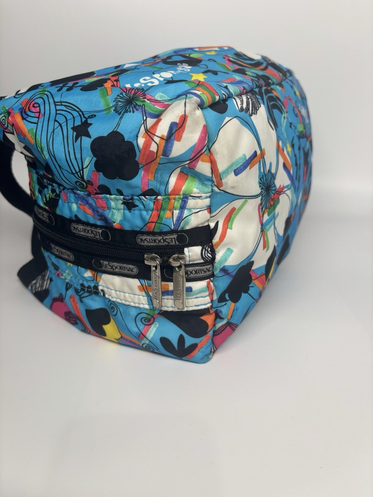 LESPORTSAC Blue Multicolour Handbag