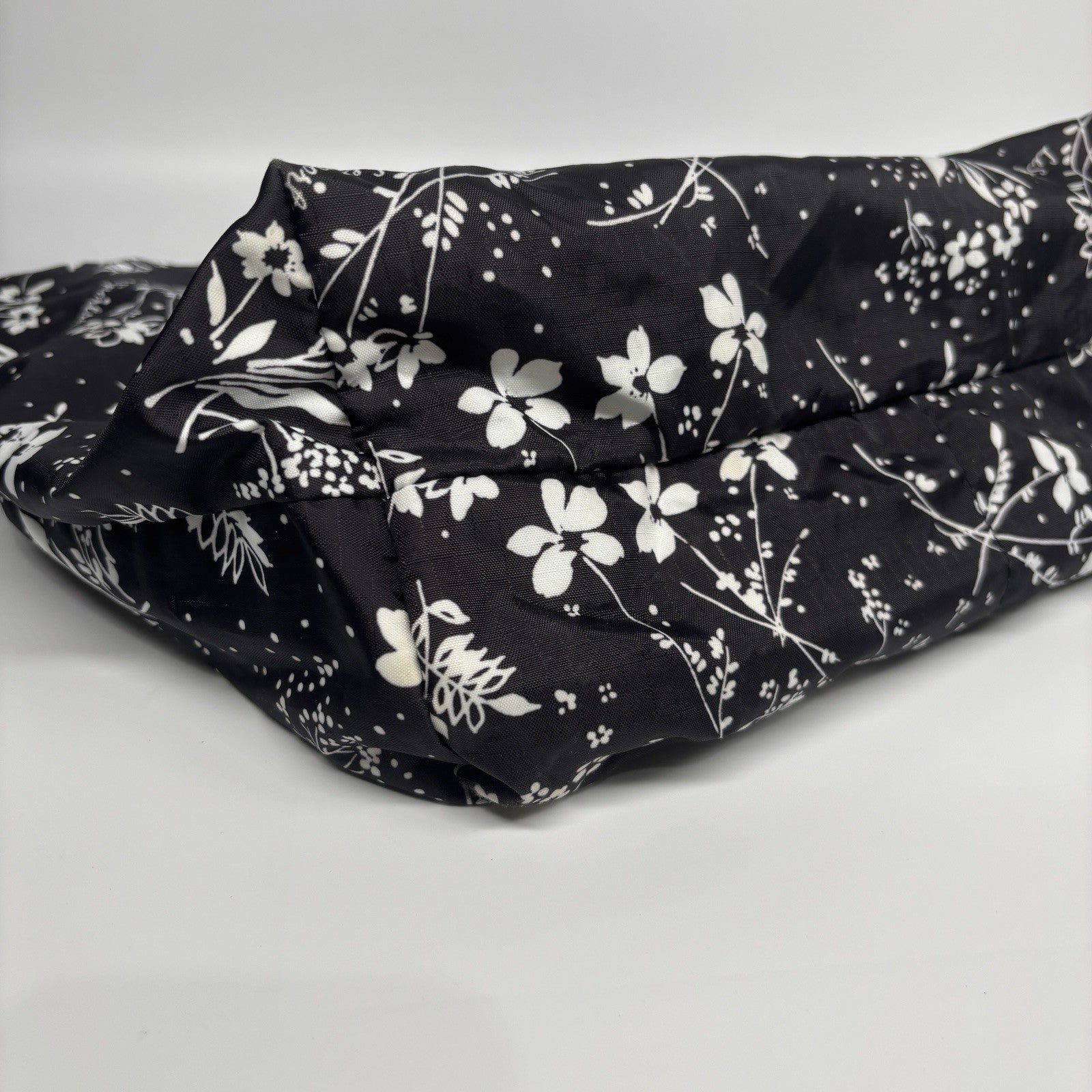 Genuine LeSportSac Crossbody Bag Black and White Floral