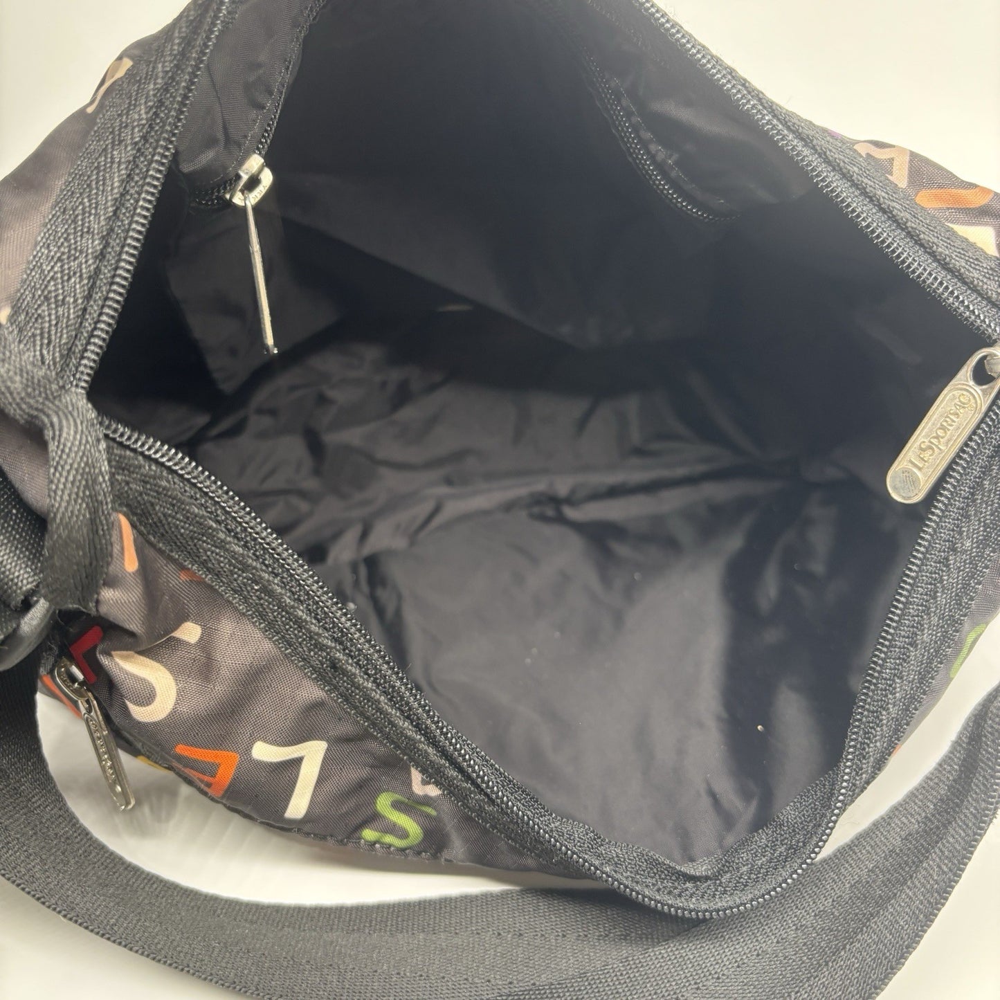 Genuine LeSportSac Crossbody Bag Multi Coloured Le Sport Sac Print