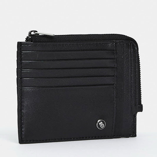 Genuine Mandarina Duck RFID Leather Wallet Downtown Black