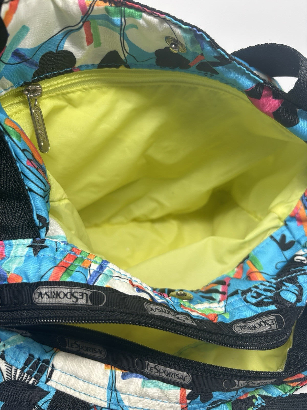 LESPORTSAC Blue Multicolour Handbag