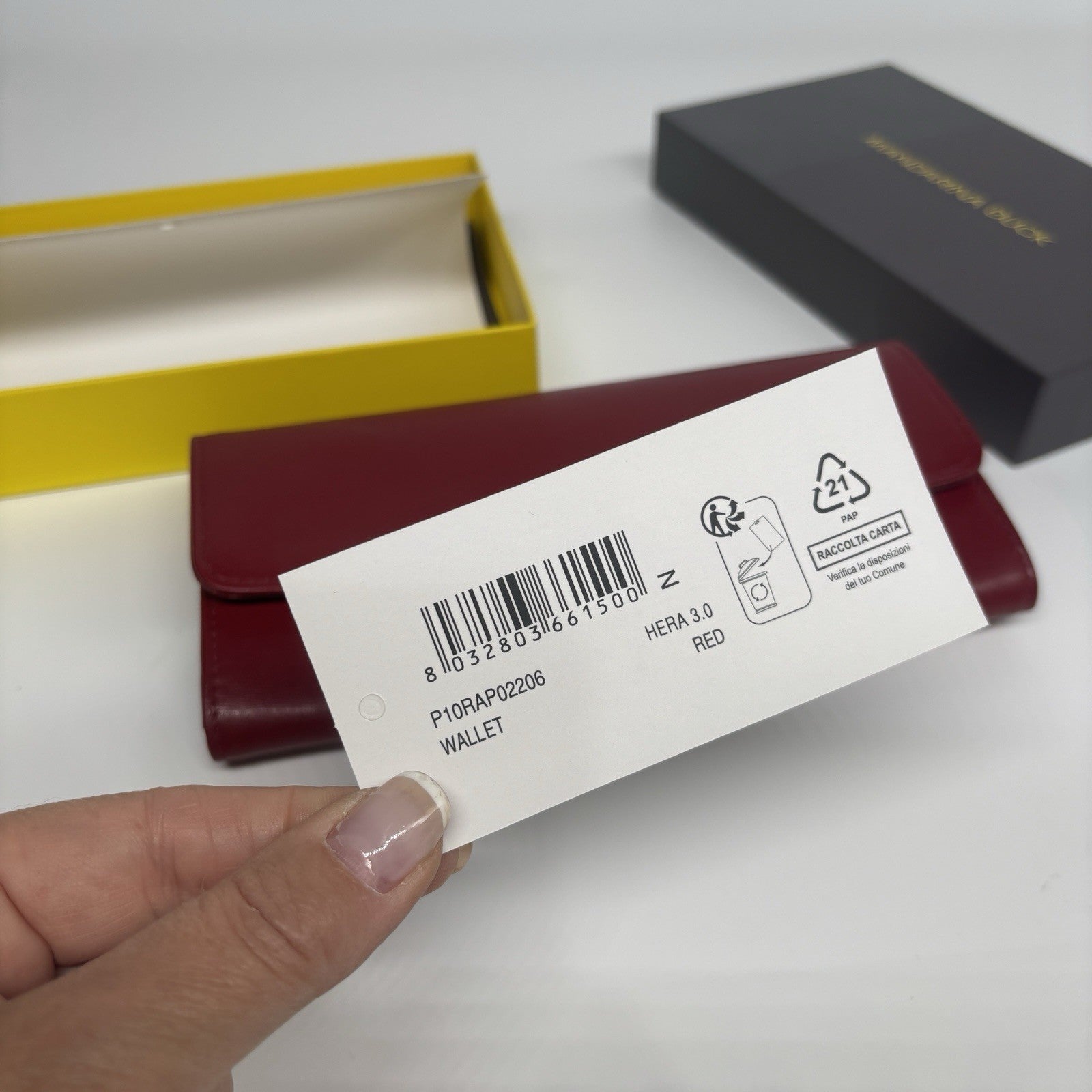 Genuine New Mandarina Duck Leather Hera 3.0 Wallet