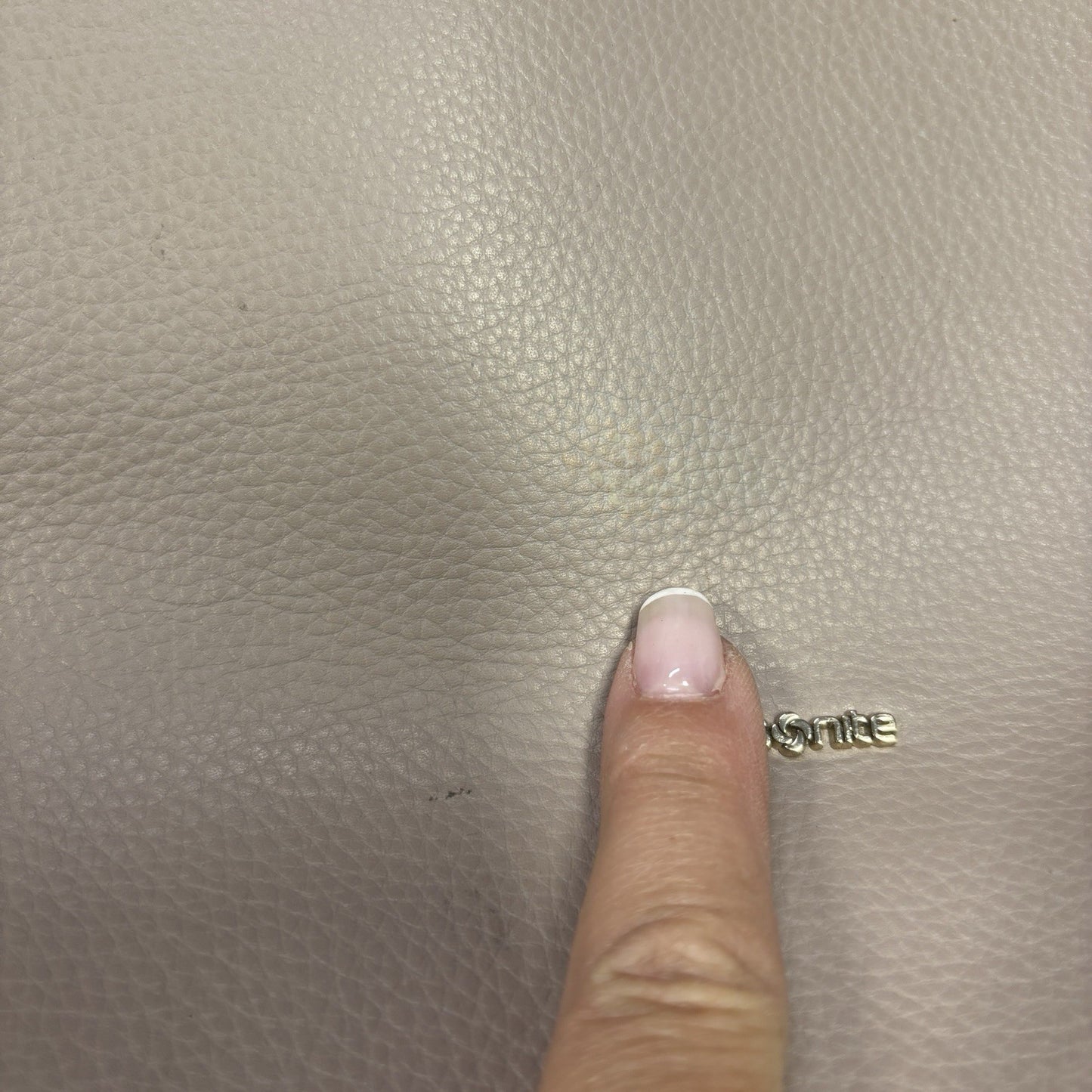 Samsonite Leather Highline Bailhandle Laptop Briefcase