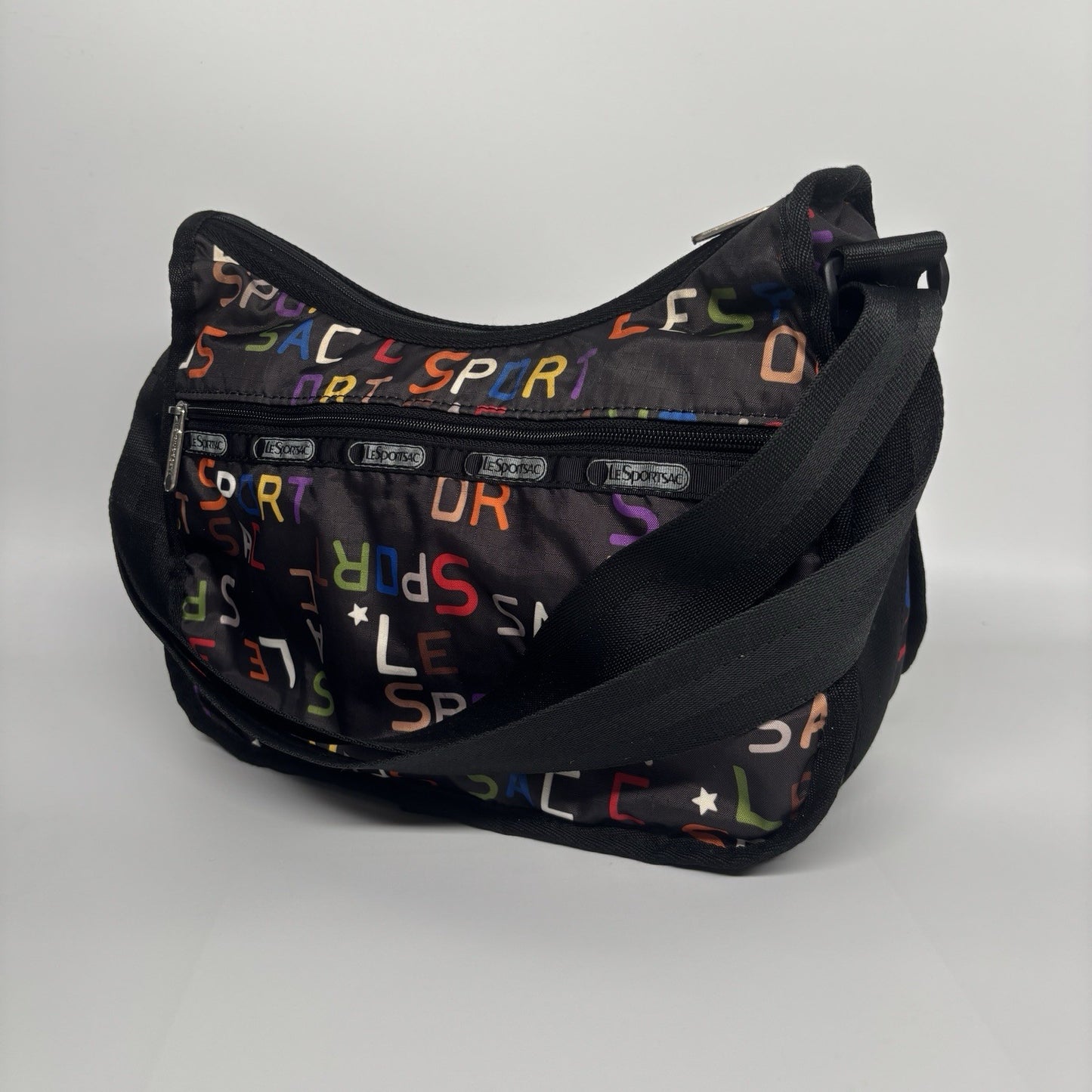 Genuine LeSportSac Crossbody Bag Multi Coloured Le Sport Sac Print