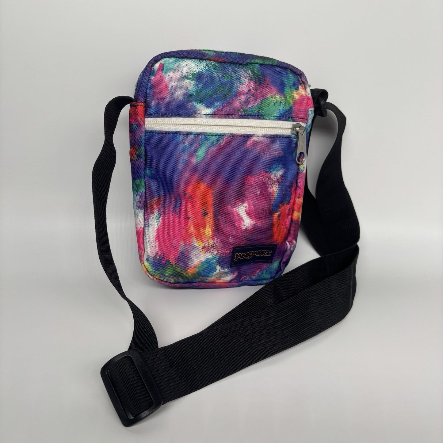 Genuine JanSport Crossbody Bag Multi Colour Print