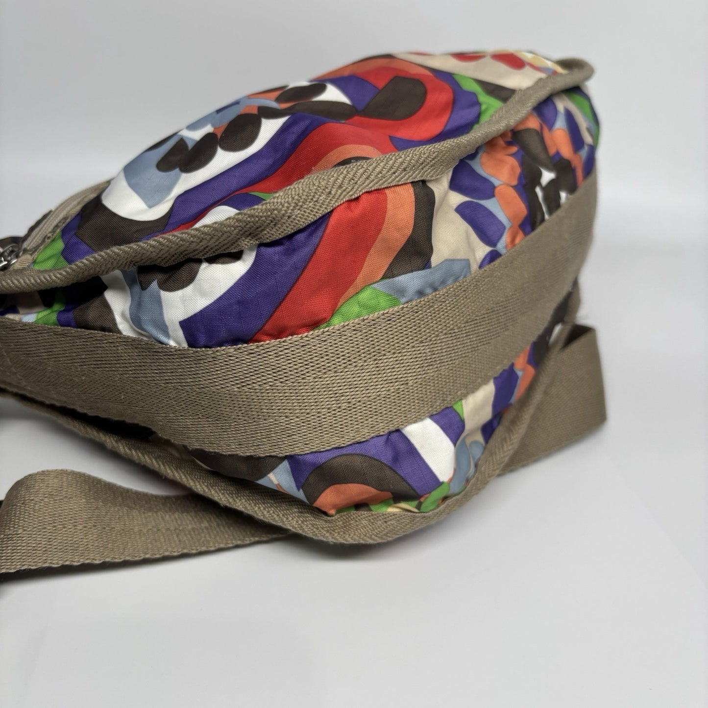 Genuine LeSportSac Crossbody Bag Multi Coloured Retro Print