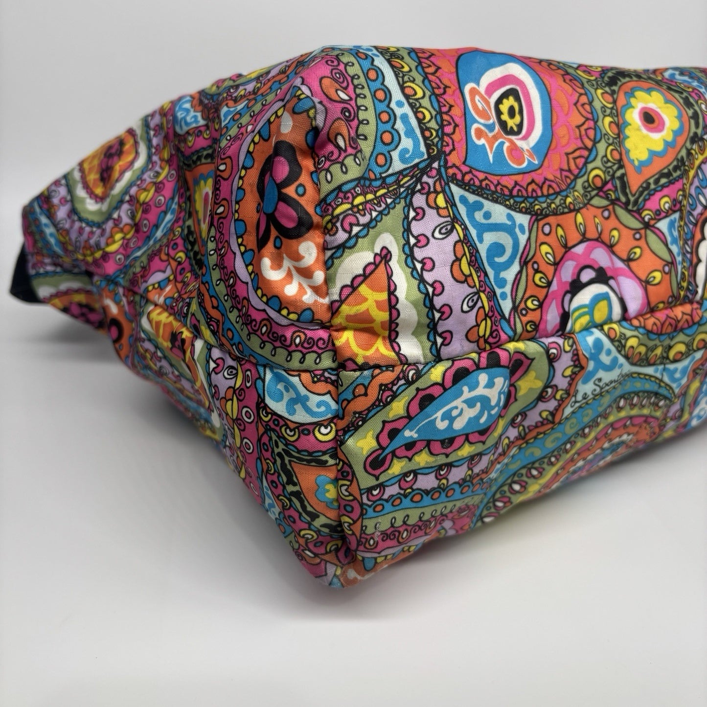 Genuine LeSportSac Crossbody Bag Multi Coloured Paisley Print