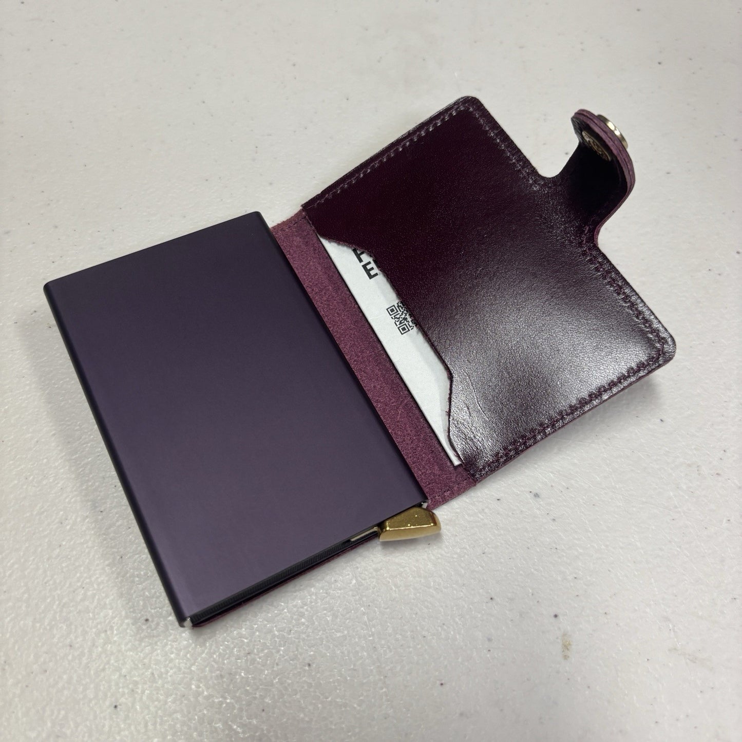 Genuine Secrid Premium MINIWALLET Dusk Bordeaux