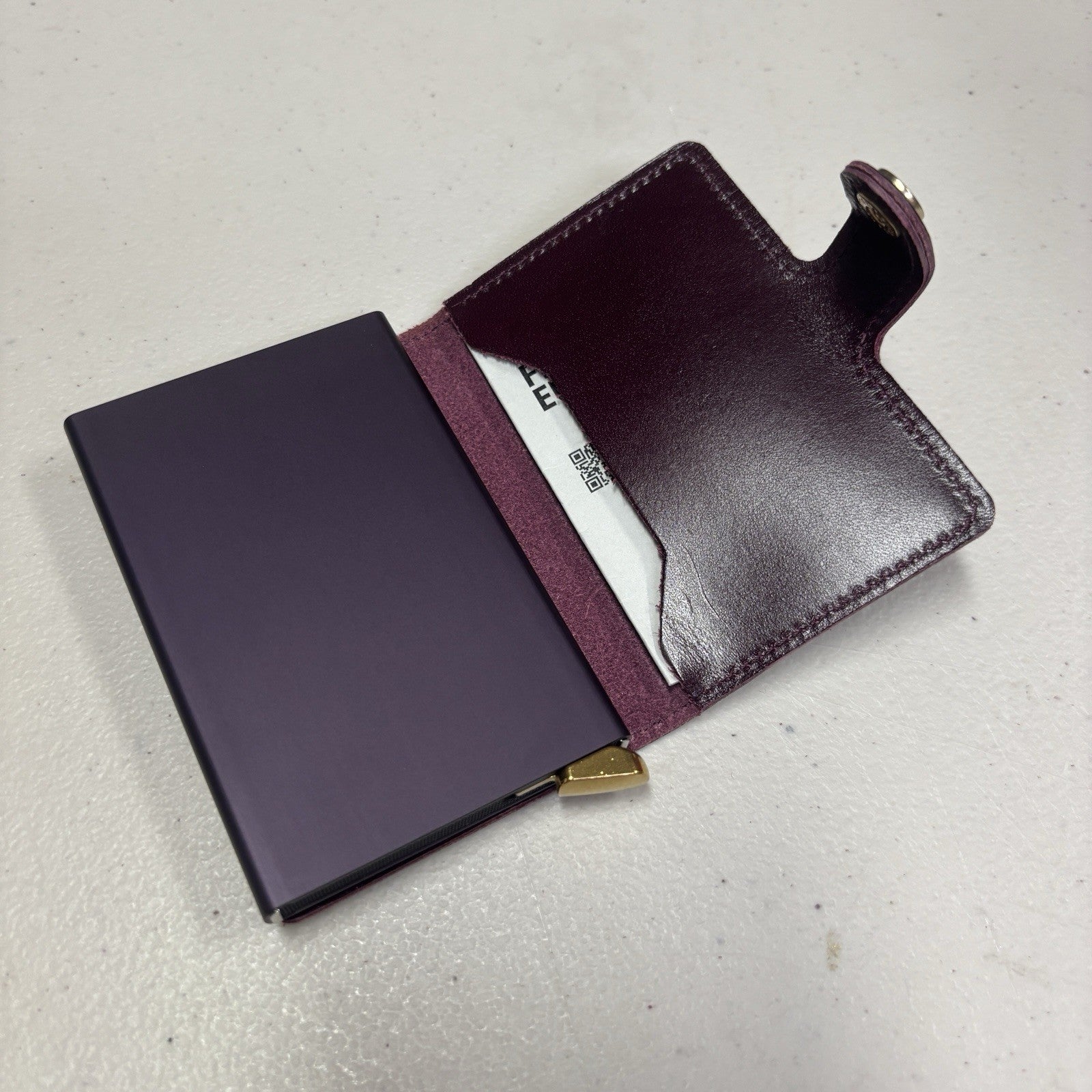 Genuine Secrid Premium MINIWALLET Dusk Bordeaux