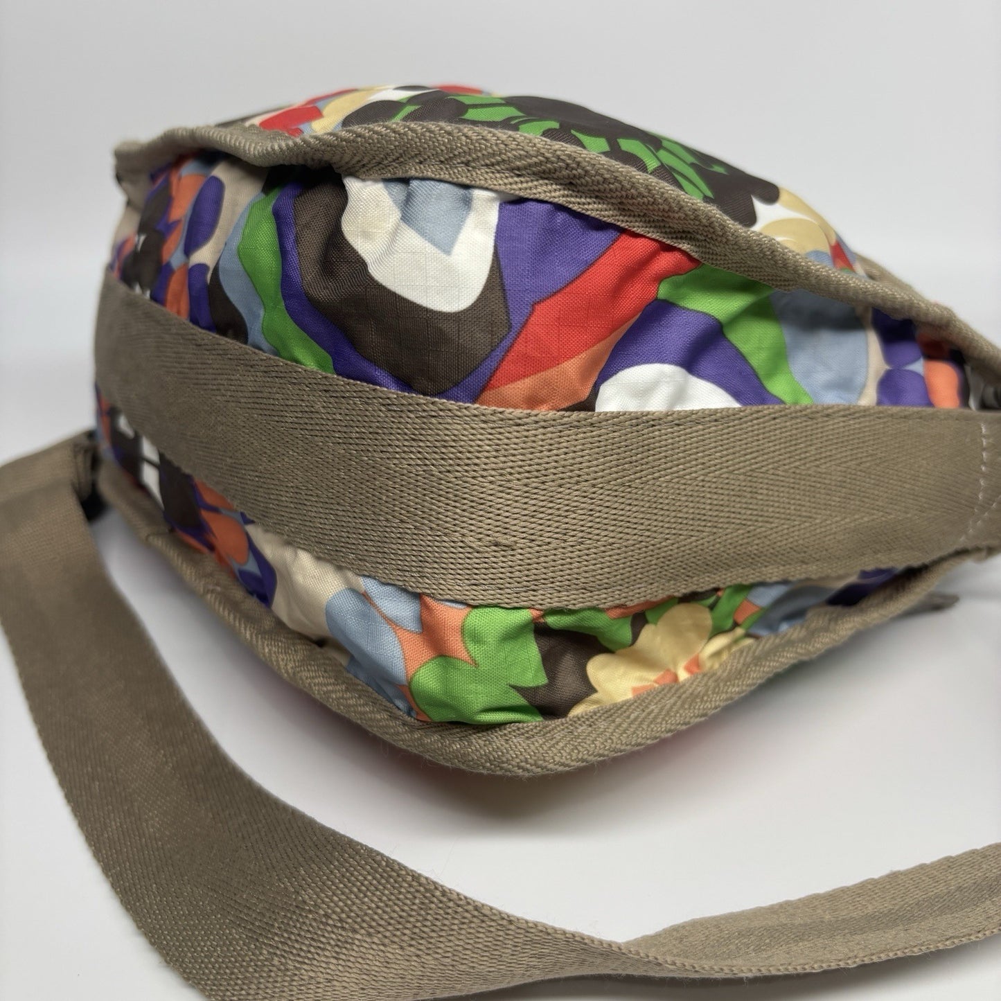 Genuine LeSportSac Crossbody Bag Multi Coloured Retro Print