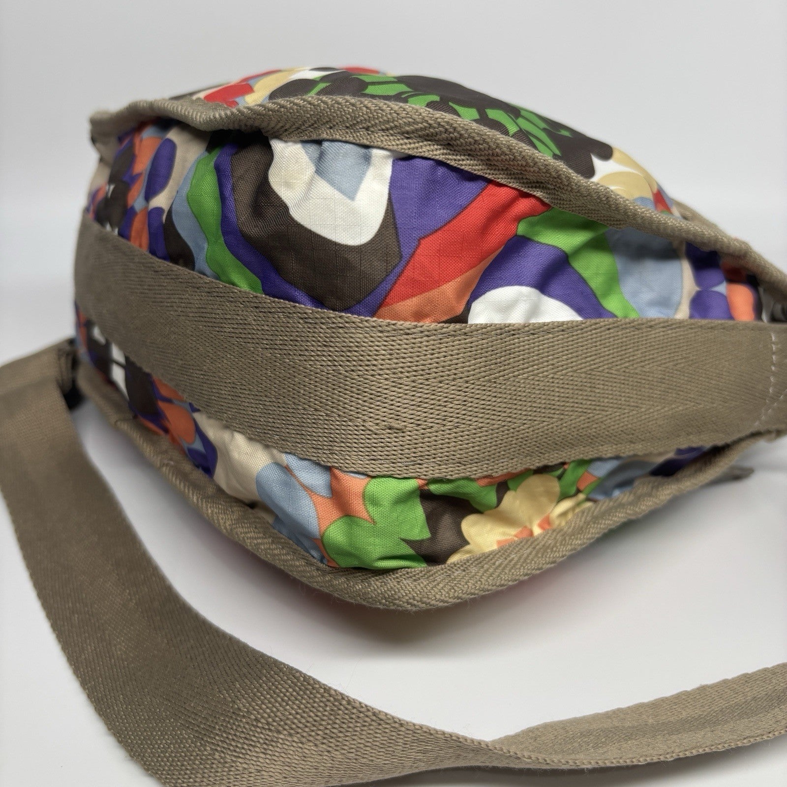 Genuine LeSportSac Crossbody Bag Multi Coloured Retro Print