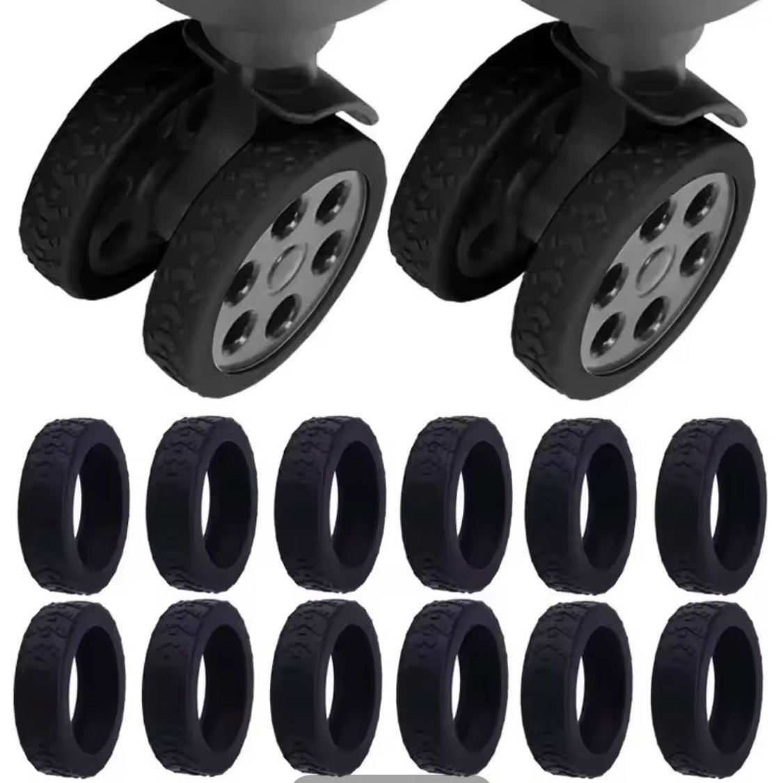 SILICONE WHEEL COVERS