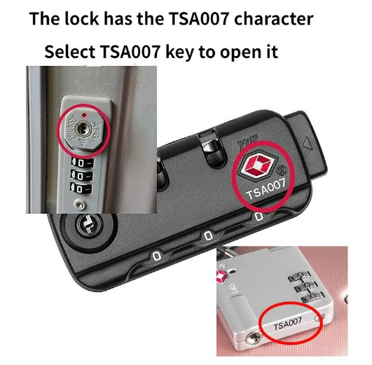 TSA LUGGAGE KEY 007