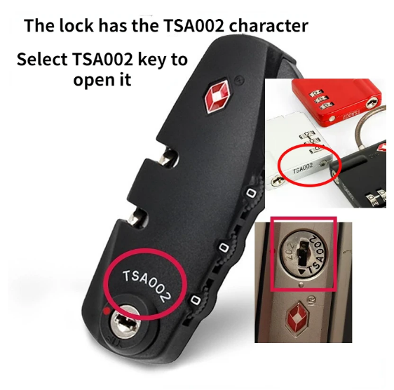 TSA LUGGAGE KEY 002